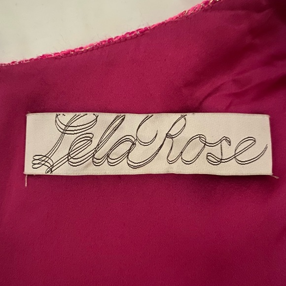 Lela Rose pink midi dress size 4 - Picture 5 of 10